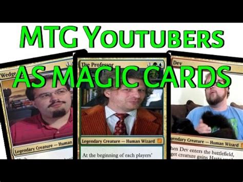 magic the gathering youtuber|More.